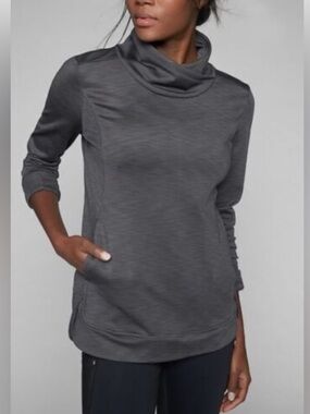 Athleta Stowe Pullover Gray size XL